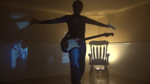 Rango getting risky dancing on the wire.  From Into the Snow II: This is Not Empire.