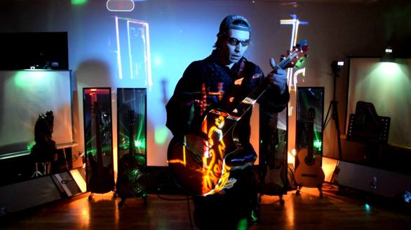 Rango performing Daisy in the #bootspark studio.