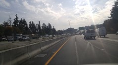 toll failure in the opposing lane.